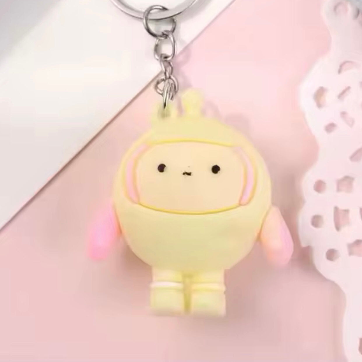 Yellow Silicone Medallion