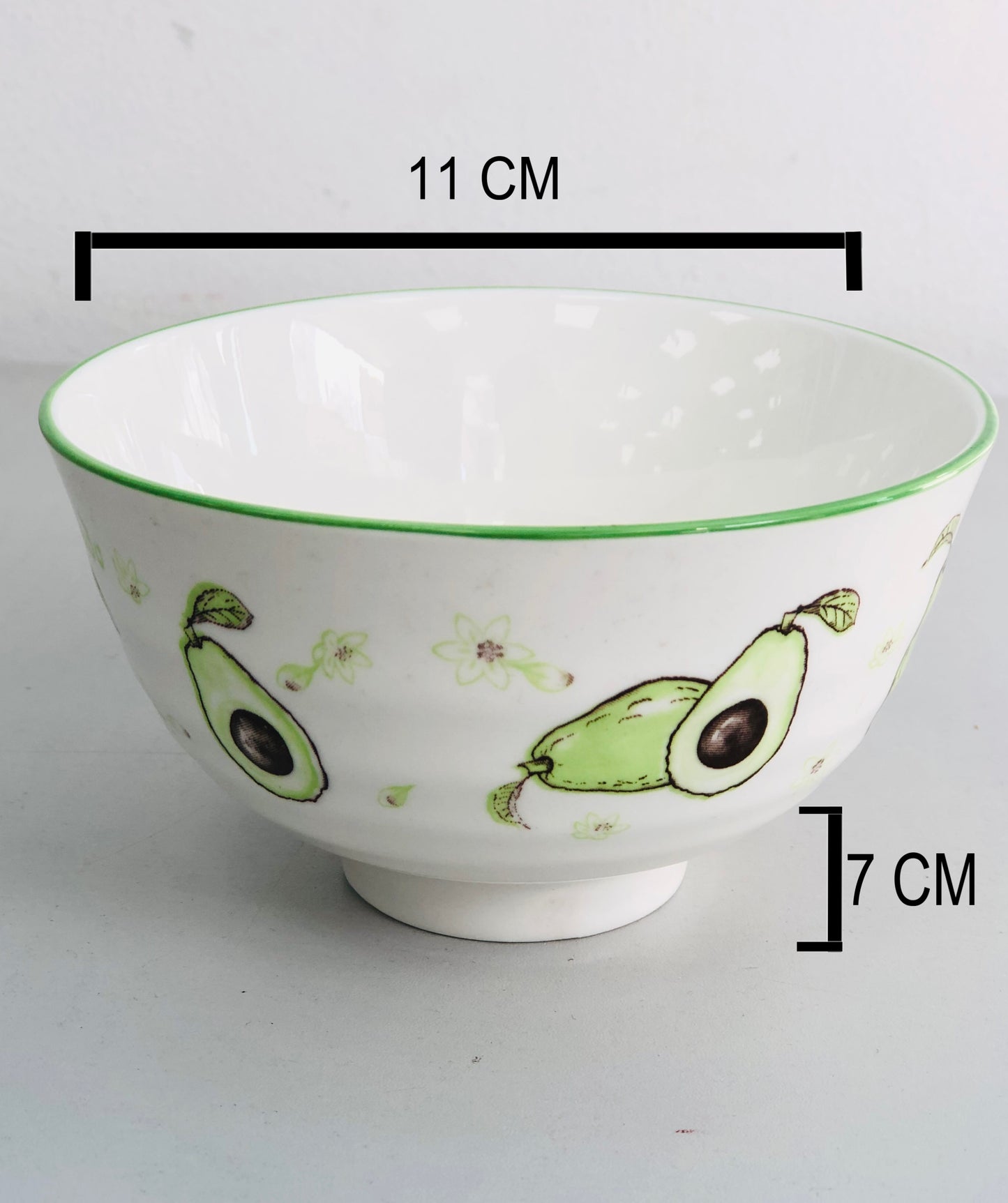 Ceramic avocado bowl