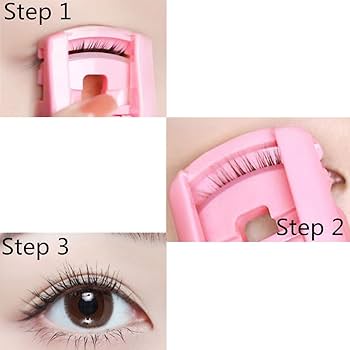 Plastic eyelashes bubble