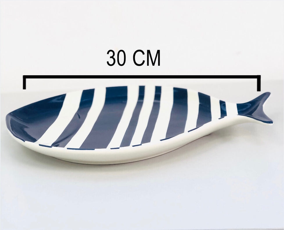 Large ceramic fish dish