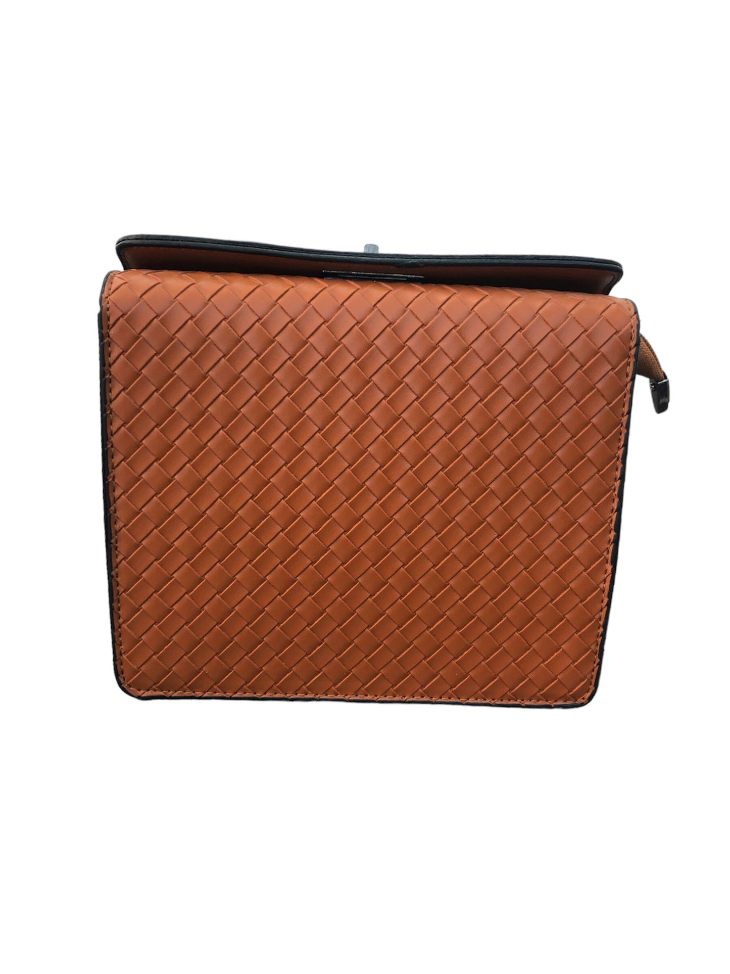 Brown leather ladies bag