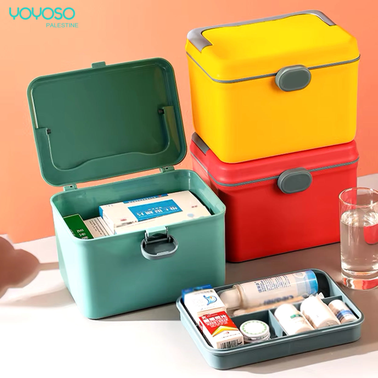 Multi-use plastic organizer