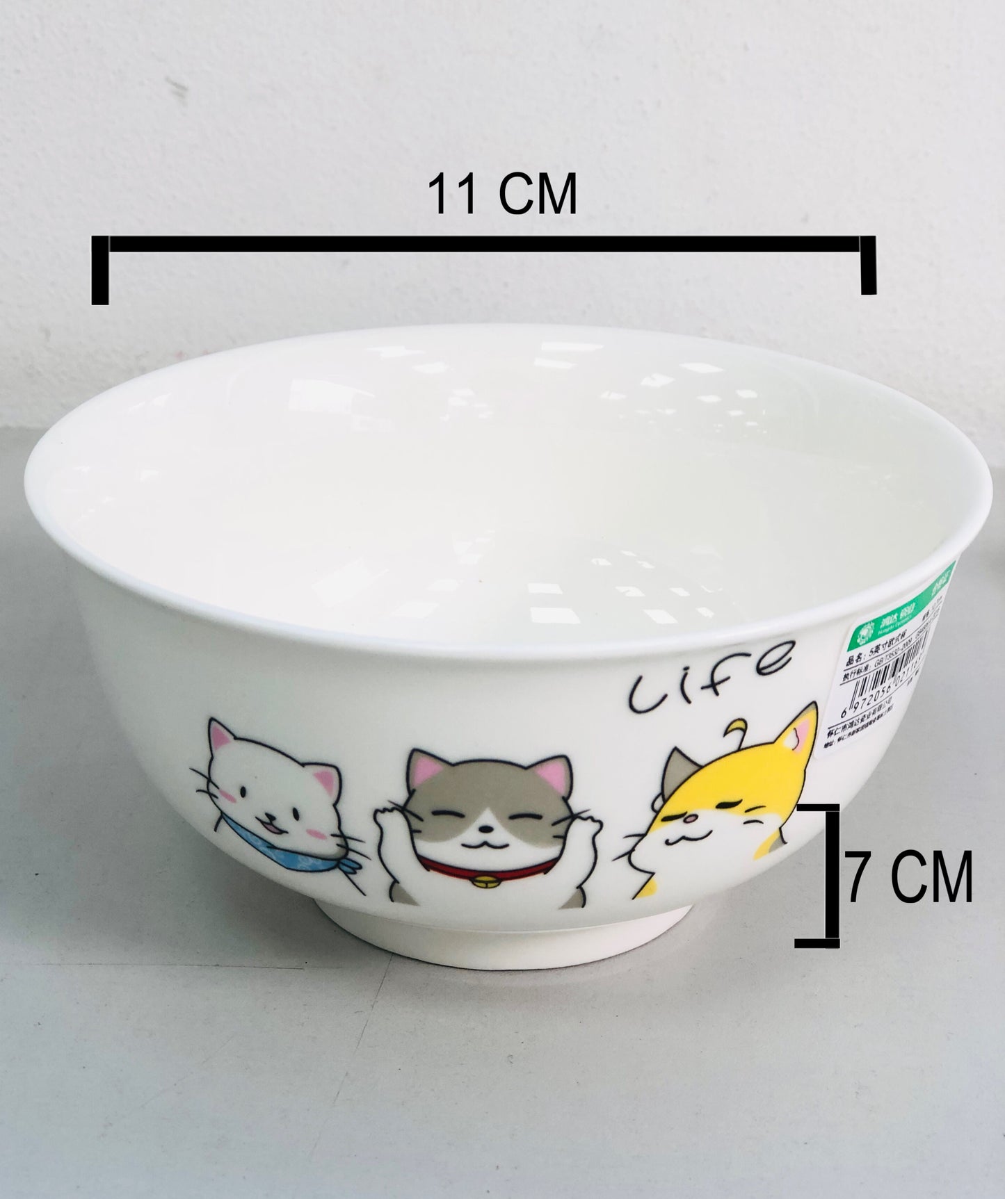 Cat ceramic dish