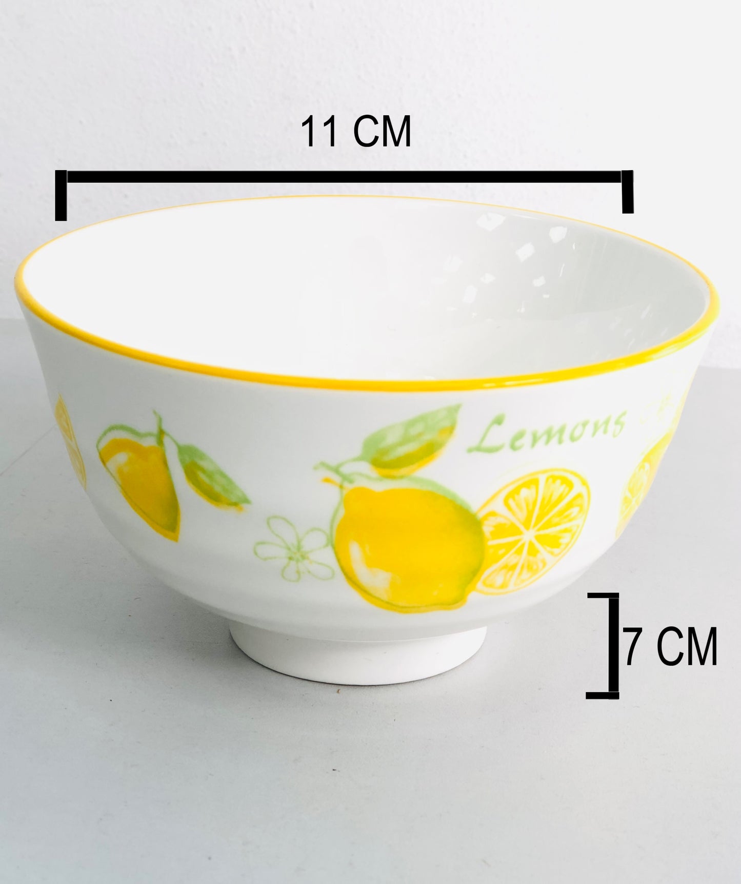 Ceramic dish made of lemon