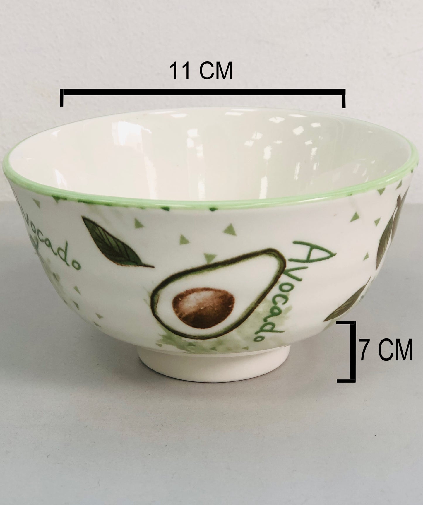 Ceramic avocado bowl 2