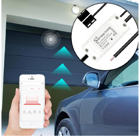 Smart wifi electric garage door controller