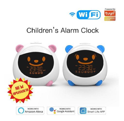 Smart children's watch and alarm, Wi-Fi