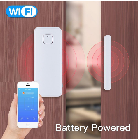 Smart window and door sensor, Wi-Fi