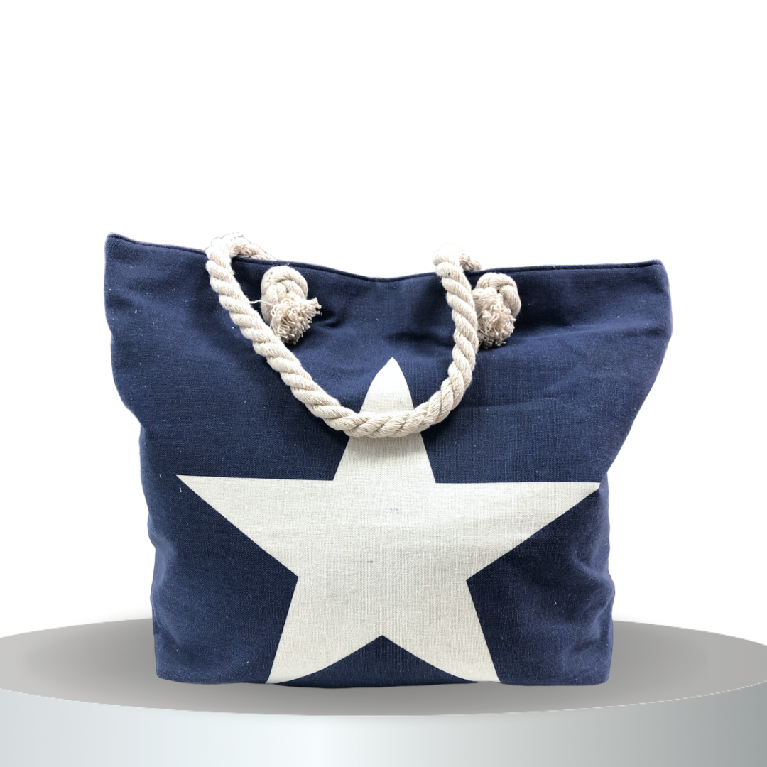 Star large size canvas sport bag