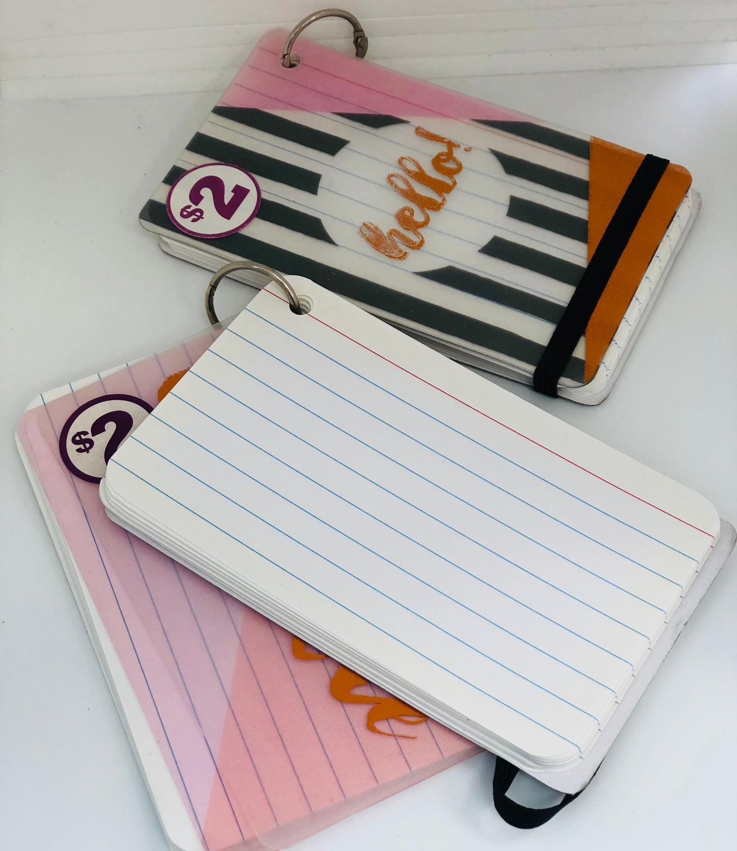 A8 mini notebook with ring