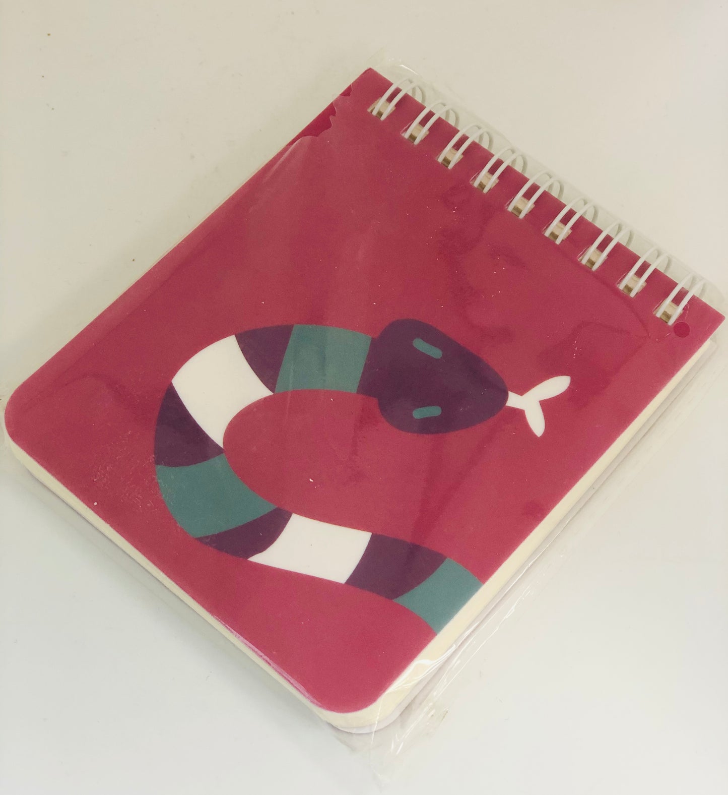 A7 small square wire notebook animals