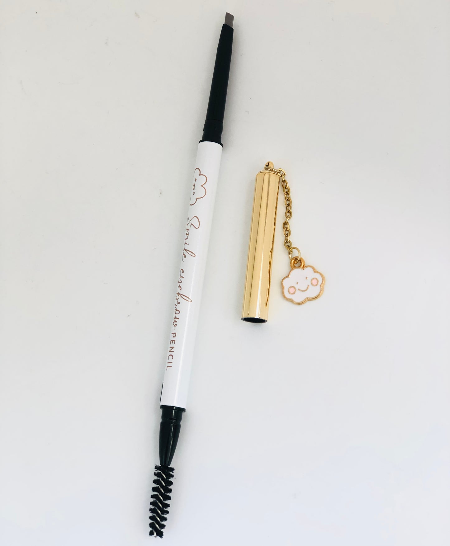 Double-sided thin eyebrow pencil with comb