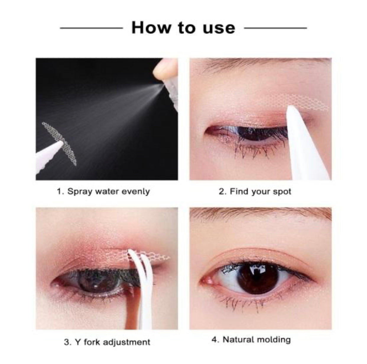 Double eyelid lift patches