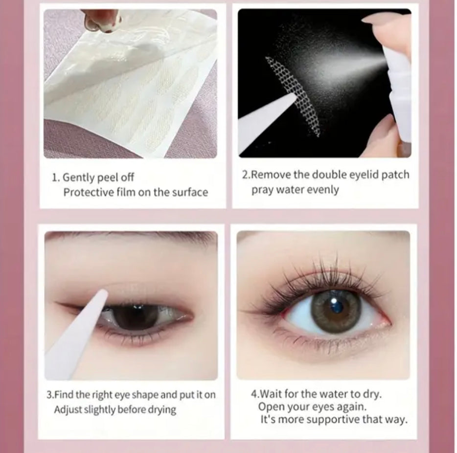 Double eyelid lift patches