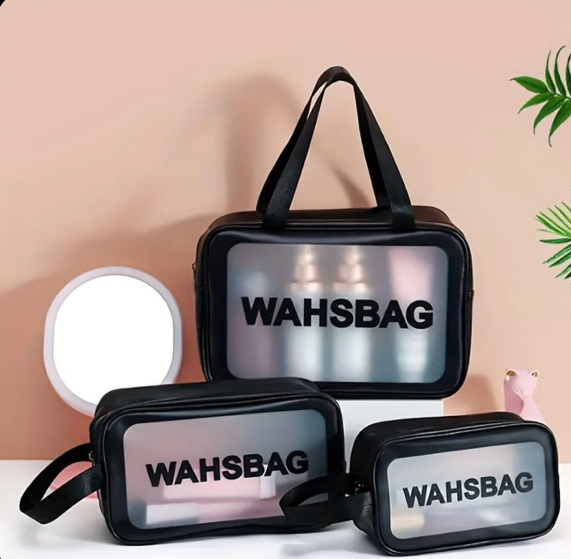 Small size makeup organizer travel bag