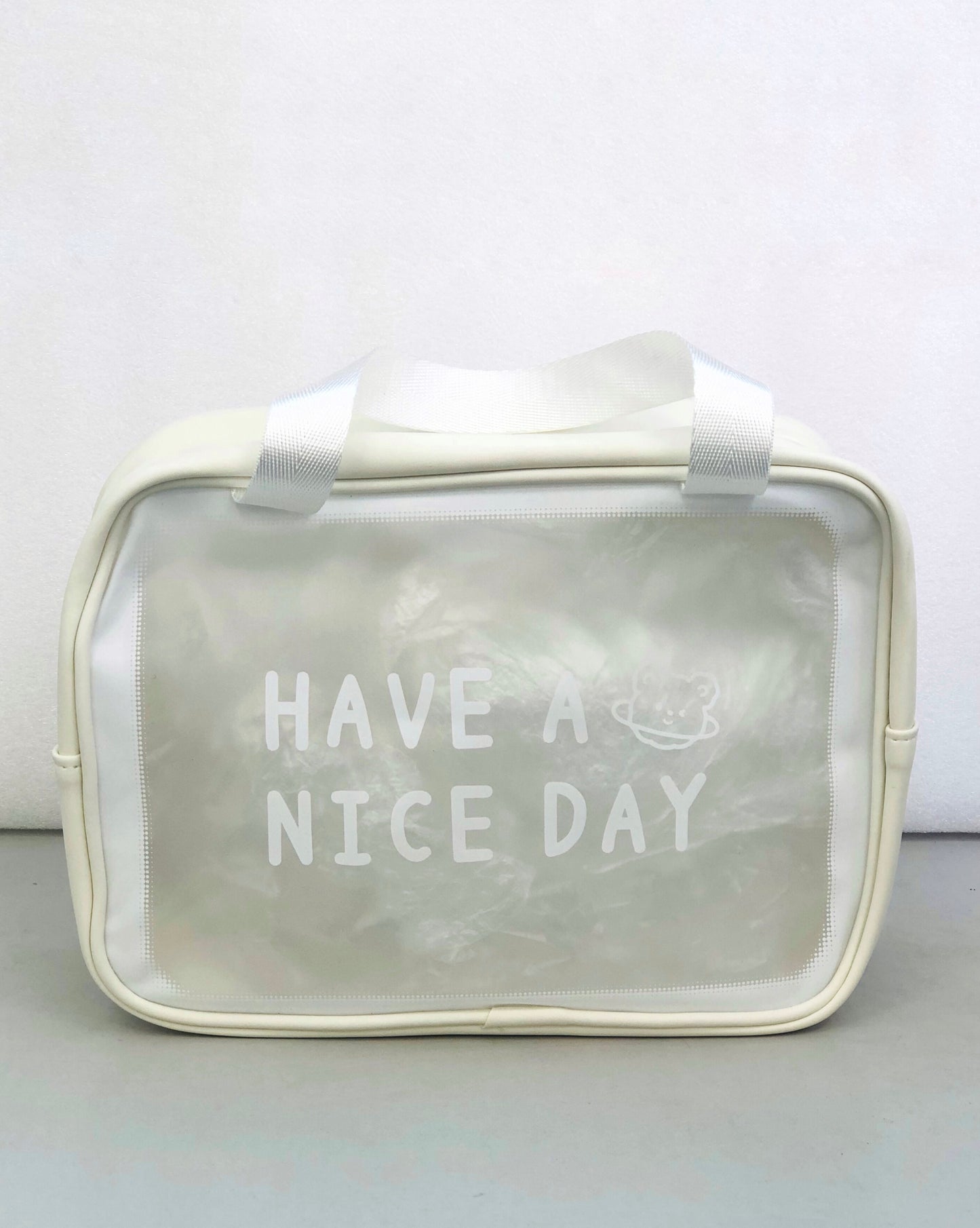 A travel bag for organizing makeup, large colors