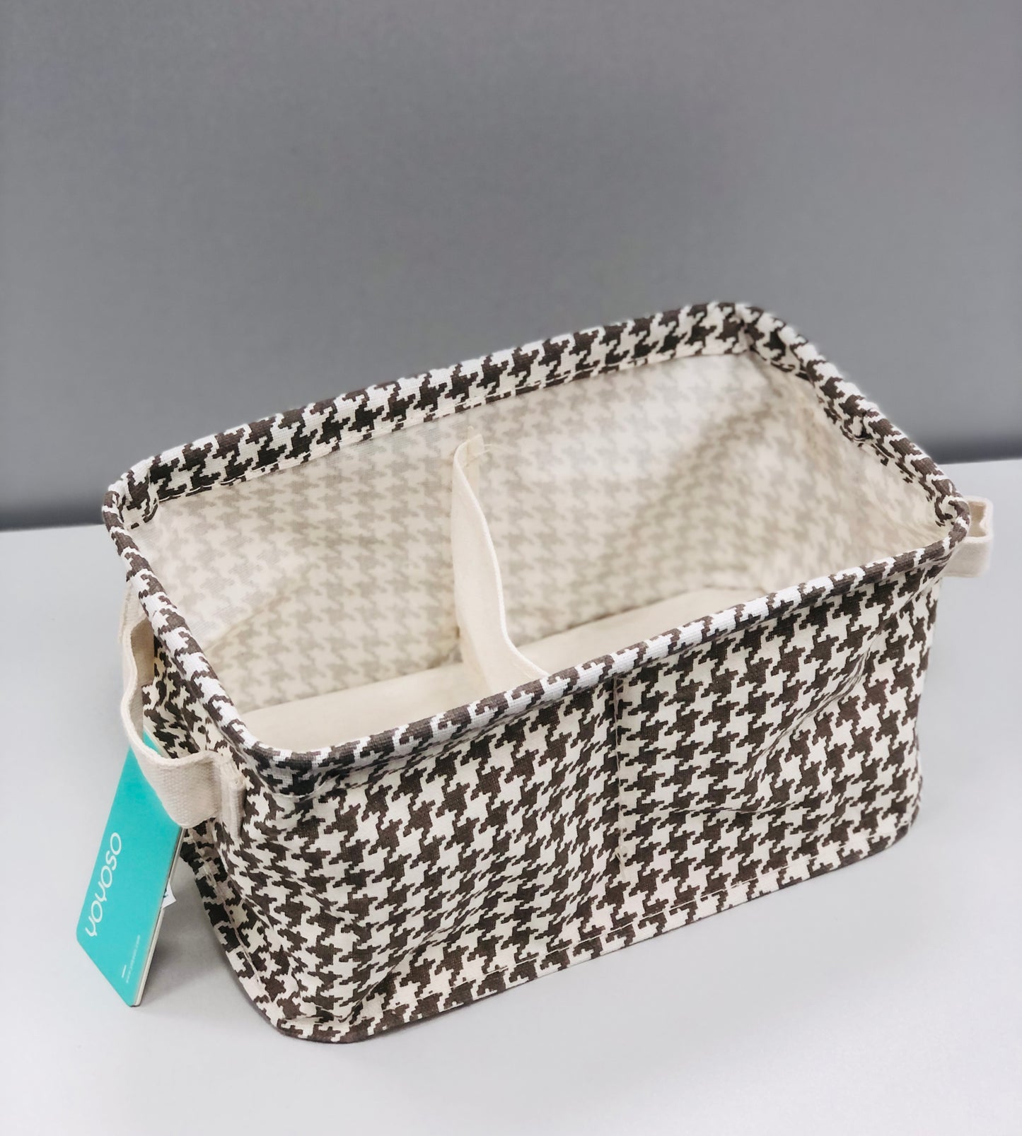 Interior cut fabric organizers