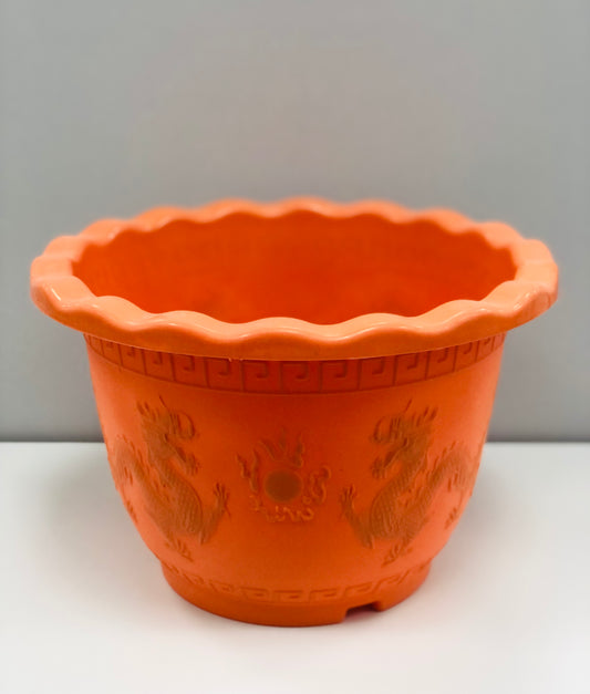 Dragon-shaped cultivation pots