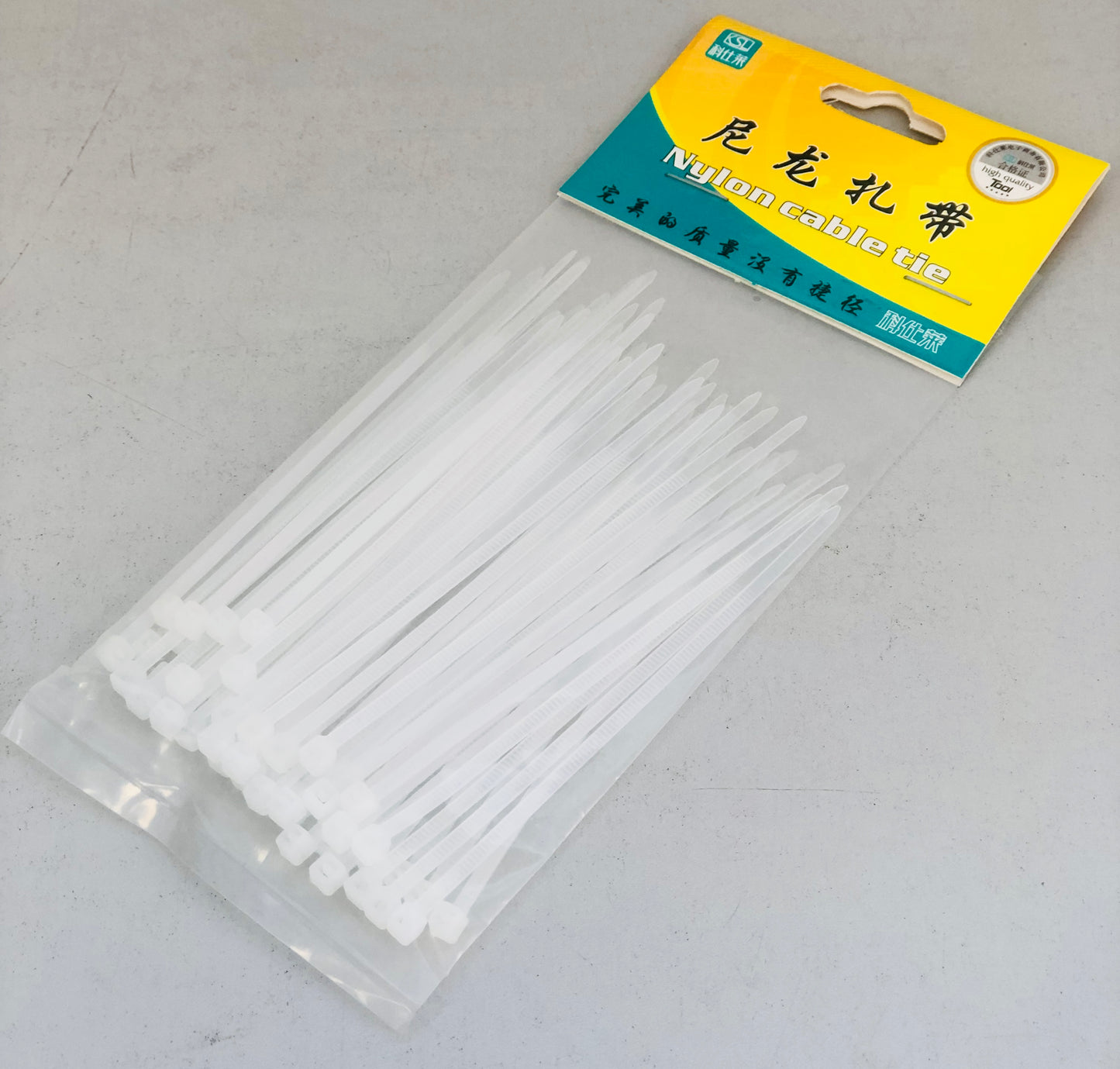 Plastic cleats of several sizes