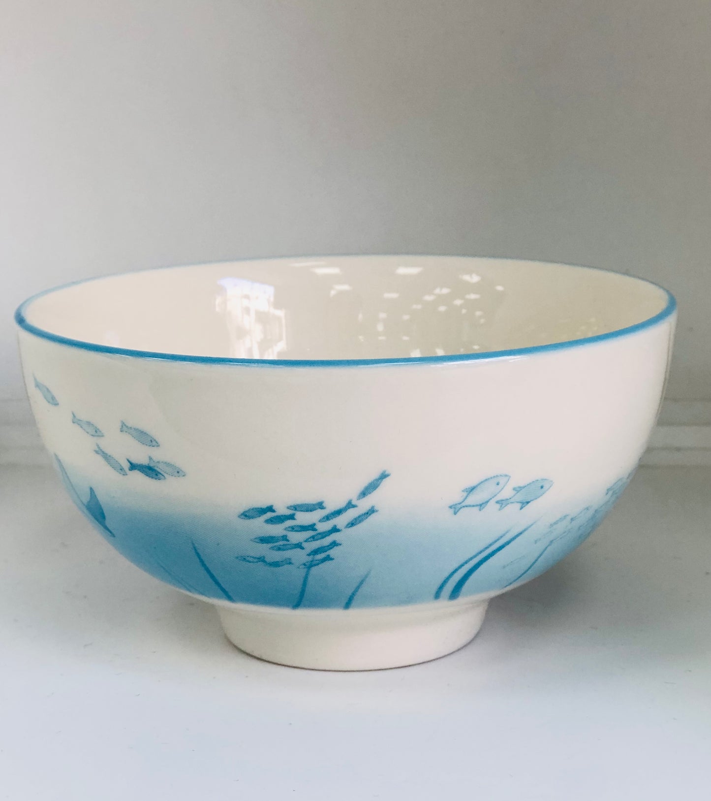 Ceramic dish made of a whale