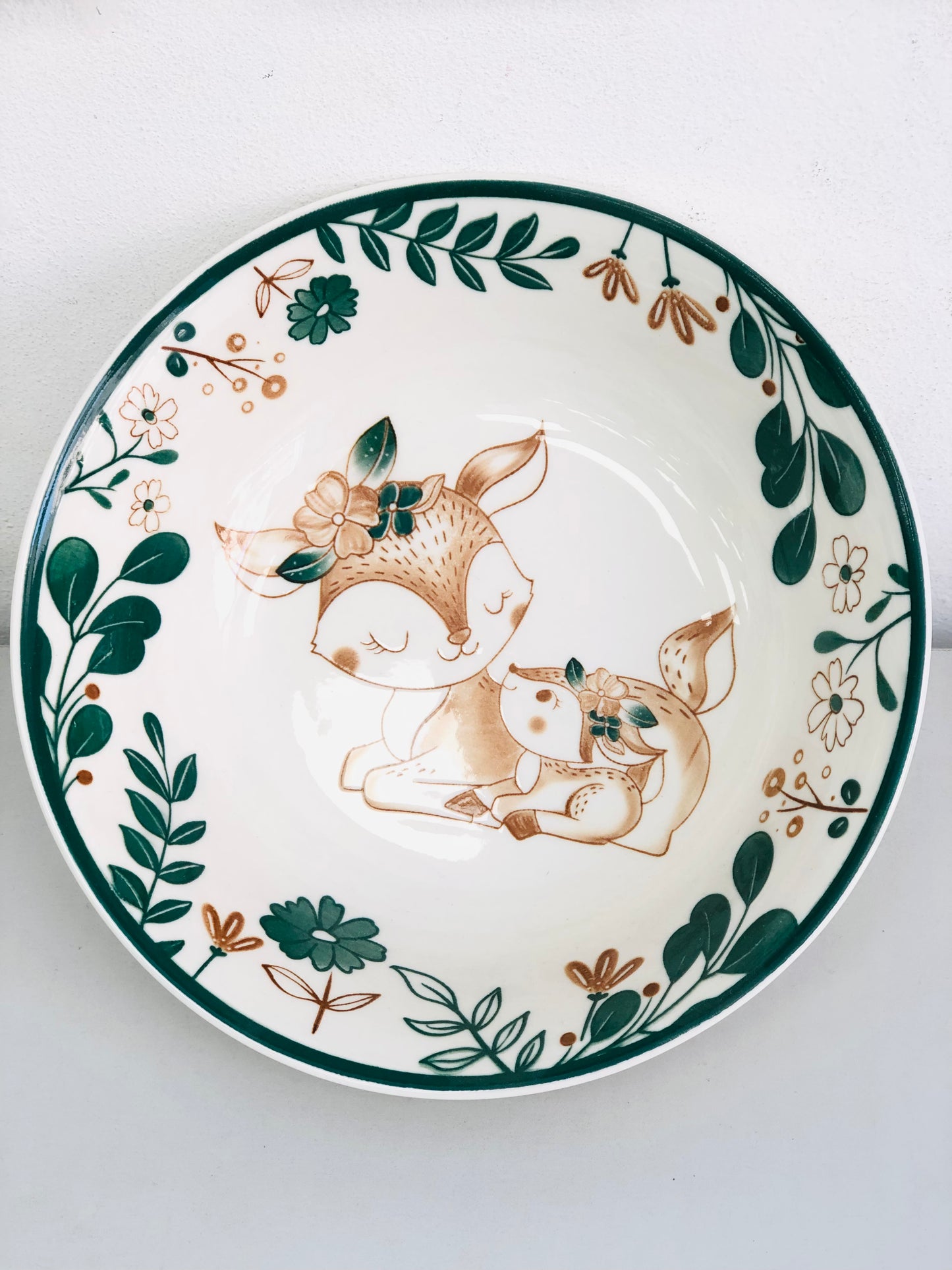Mujawar Ghazal ceramic plate