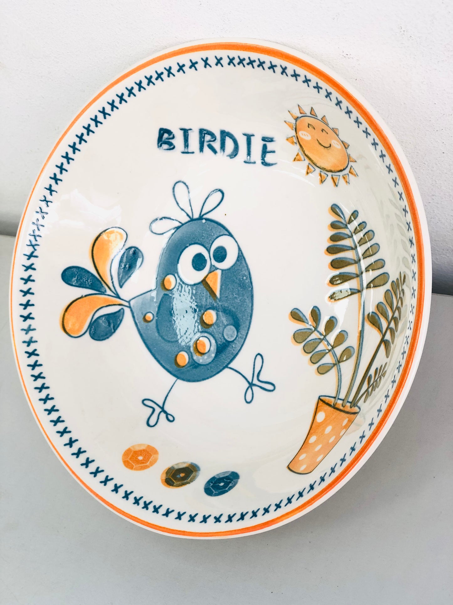 Magwar Asfour ceramic plate