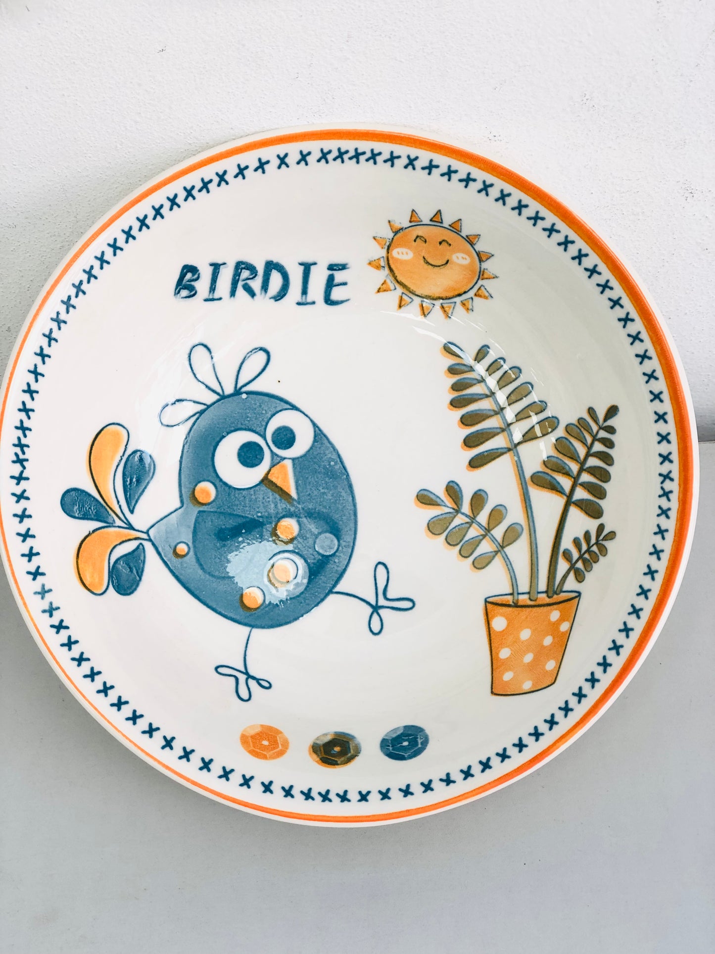Magwar Asfour ceramic plate