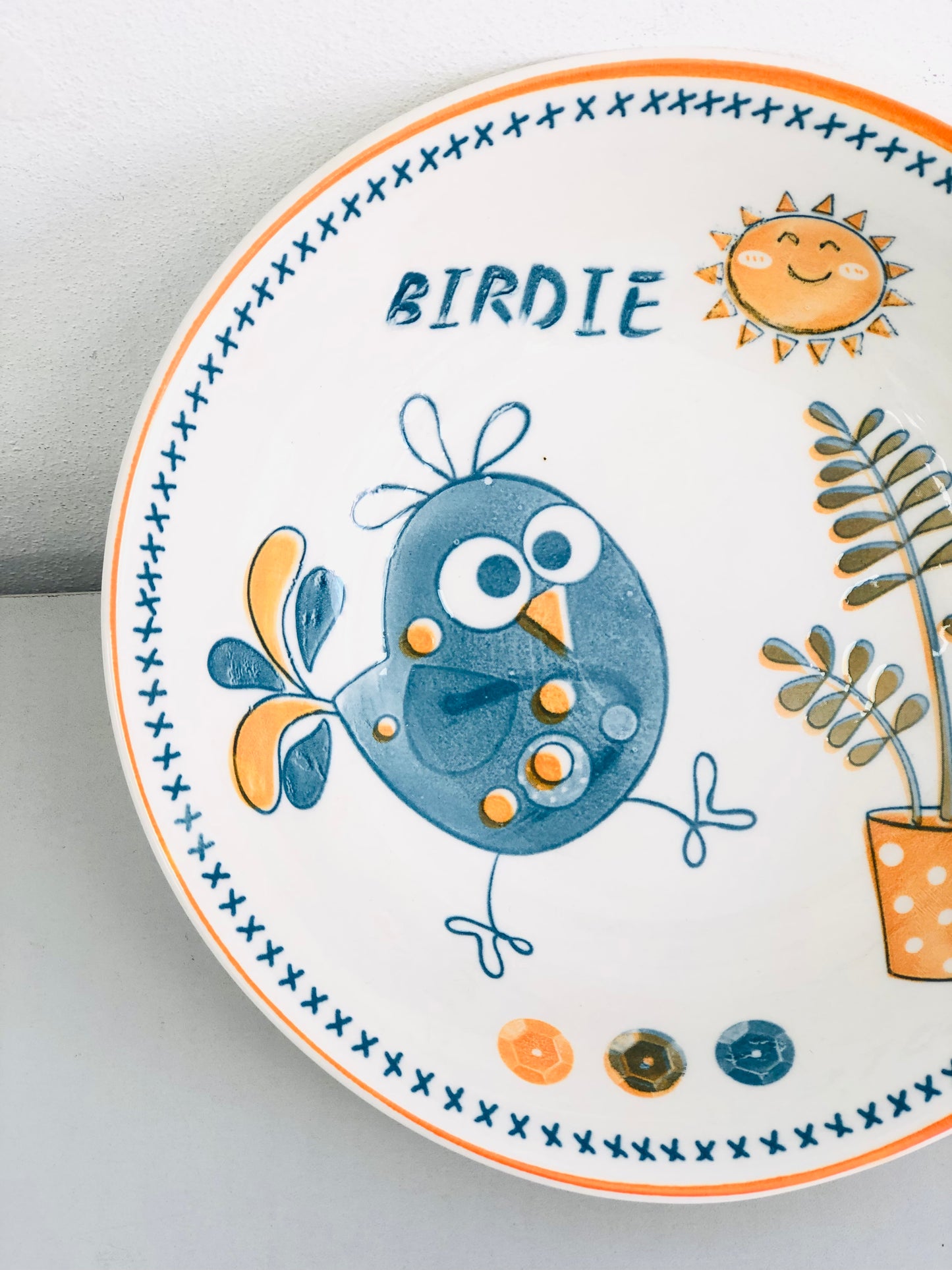 Magwar Asfour ceramic plate