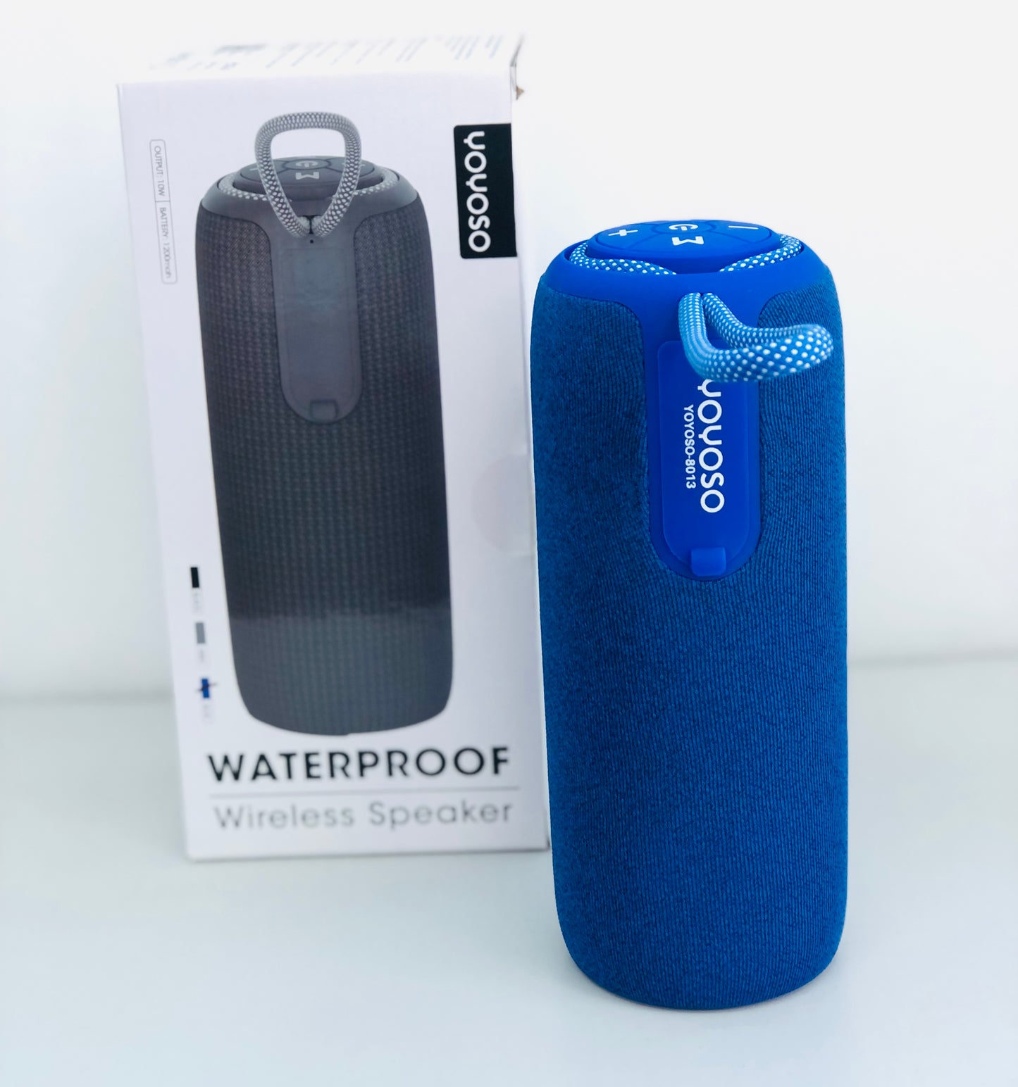 Waterproof fabric wireless speaker