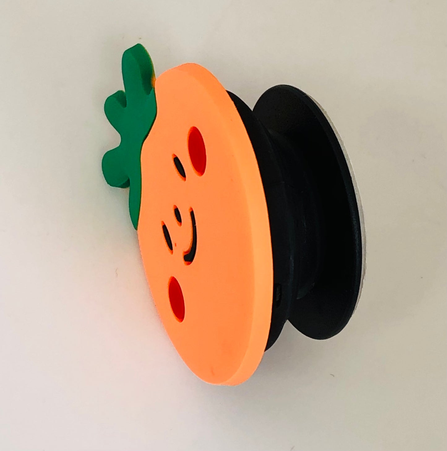 Orange mobile phone holder