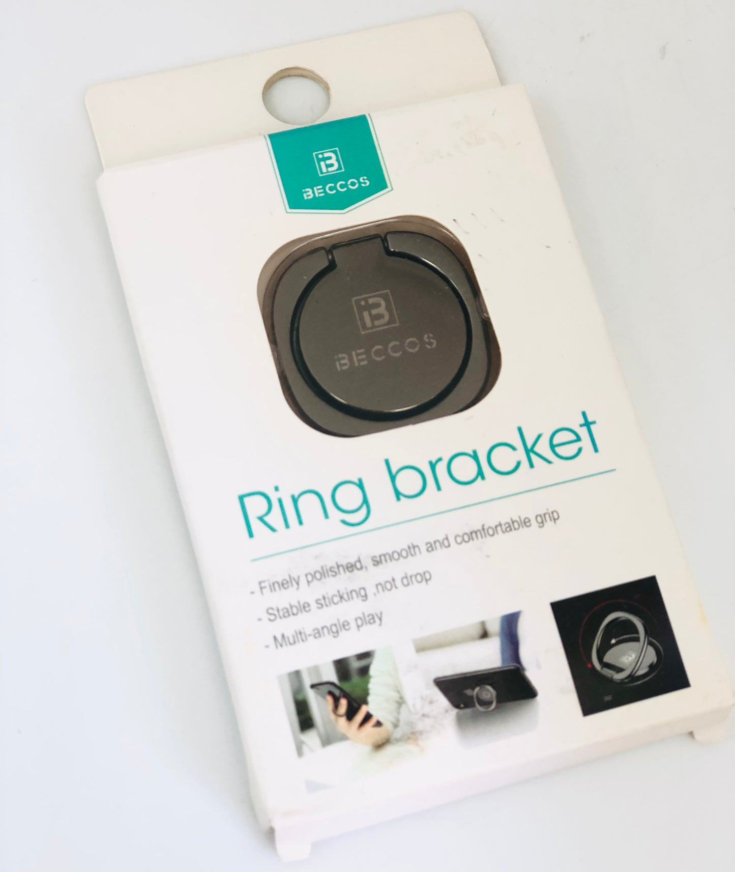 RING Iron mobile phone holder with hanger