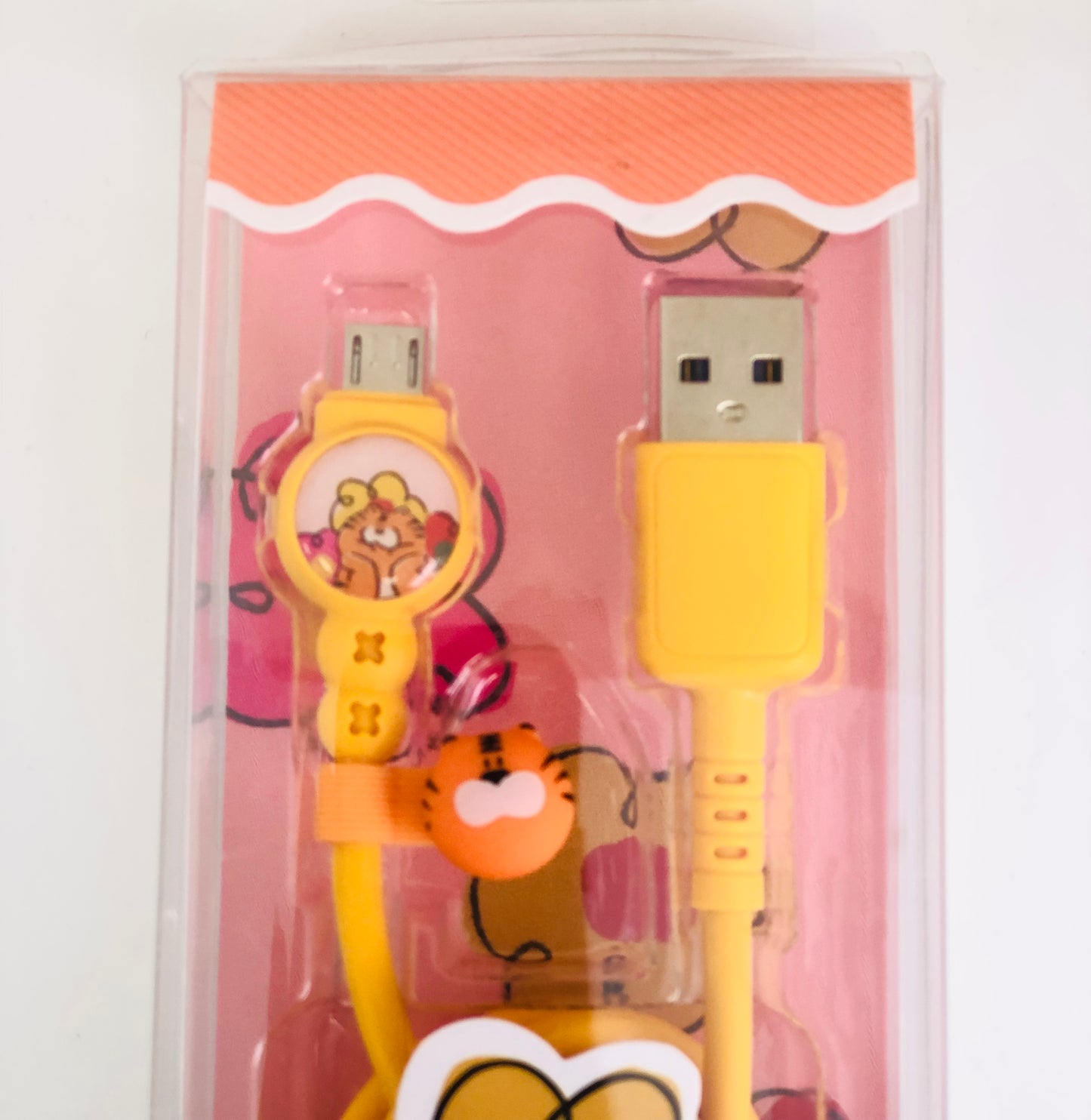 Android data cable A tiger-shaped cable