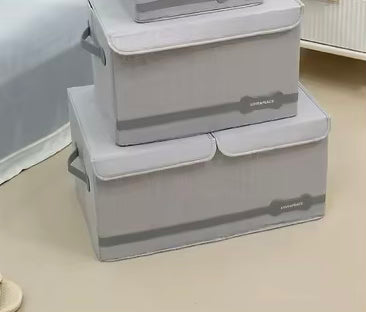 صندوق قماش للتنظيم حجم وسط25 *38 سم