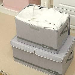 صندوق قماش تخزين حجم كبير 25*50سم