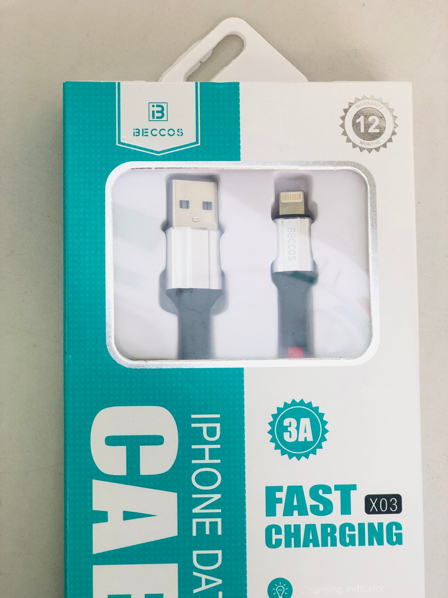 iPhone cable, 1.2 meters long