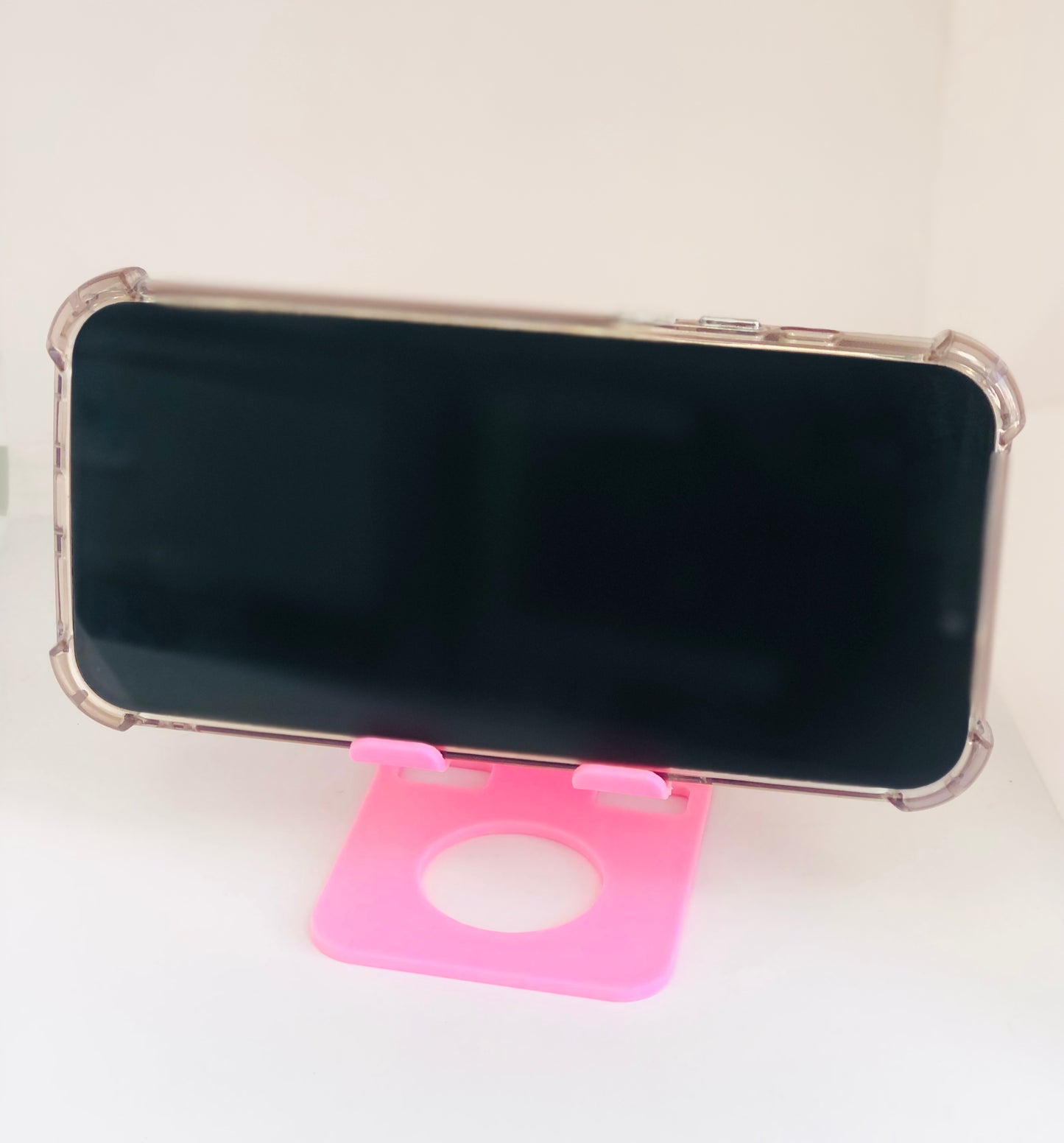 Desktop holder stand for mobile phone