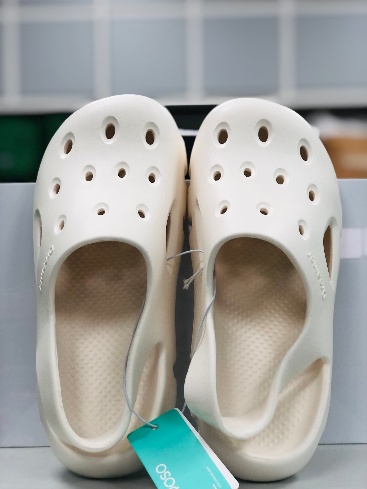 White Crocs sandal