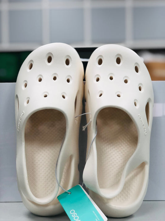 White Crocs sandal