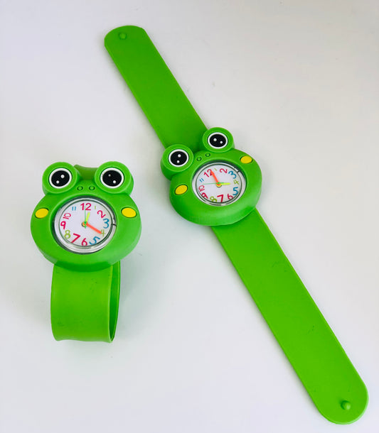 Frog foldable children's watch