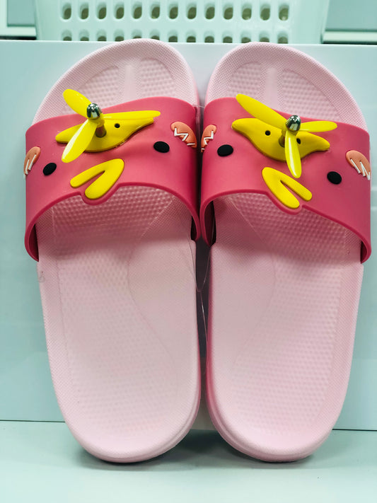 Pink fan summer diaper