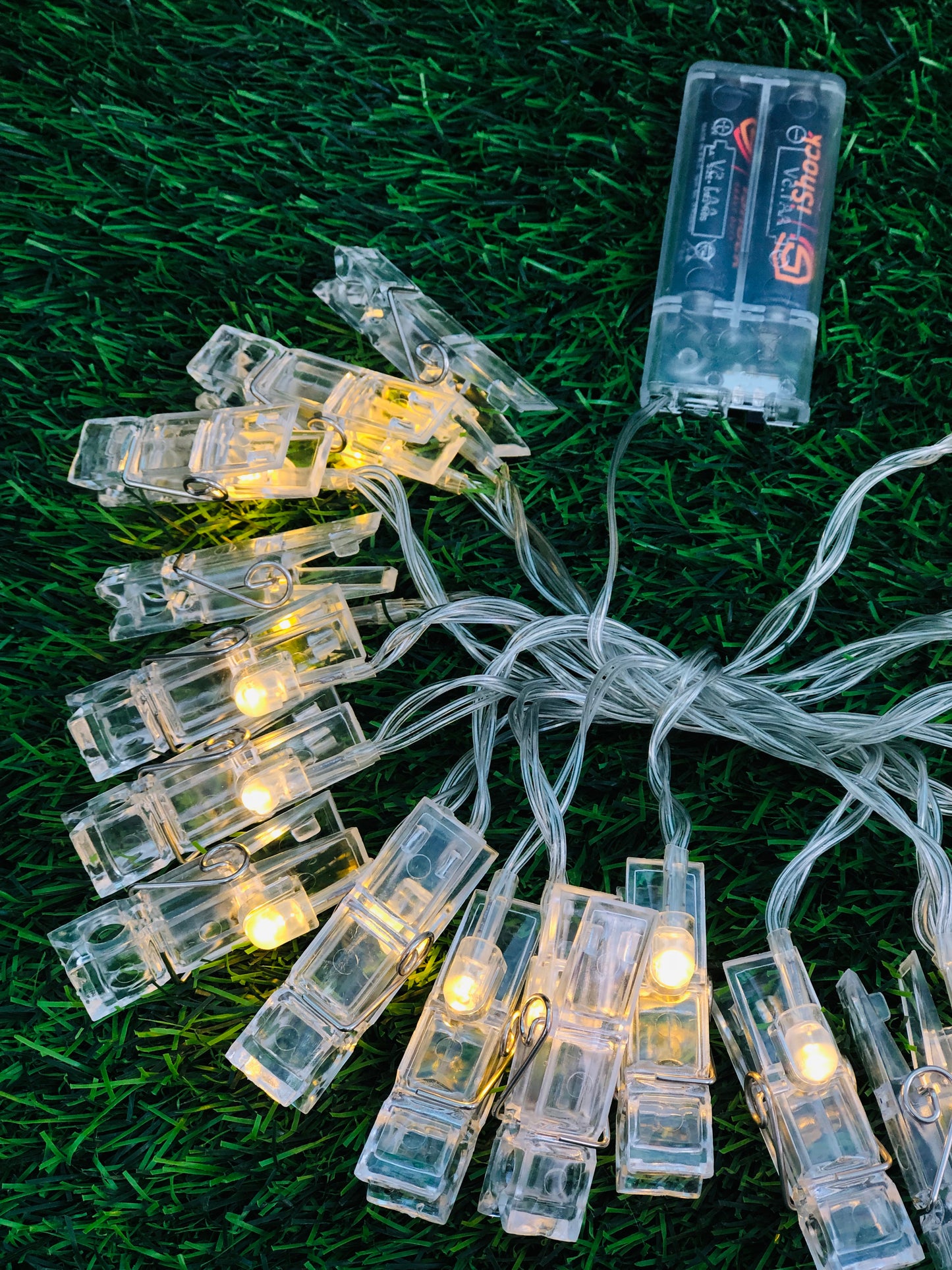 Transparent tweezers lighting rope, 3 meters
