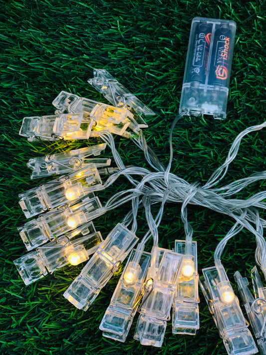 Transparent tweezers lighting rope, 3 meters