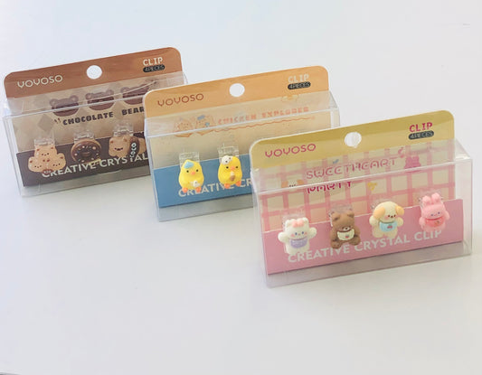Tweezers for pictures and decorations, 4 different shapes