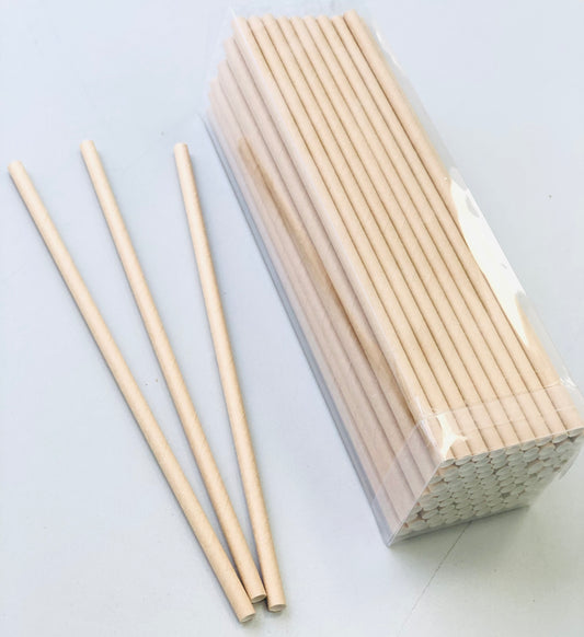 100 cardboard lollipops