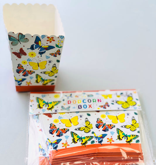 Cardboard popcorn box for occasions, number 10