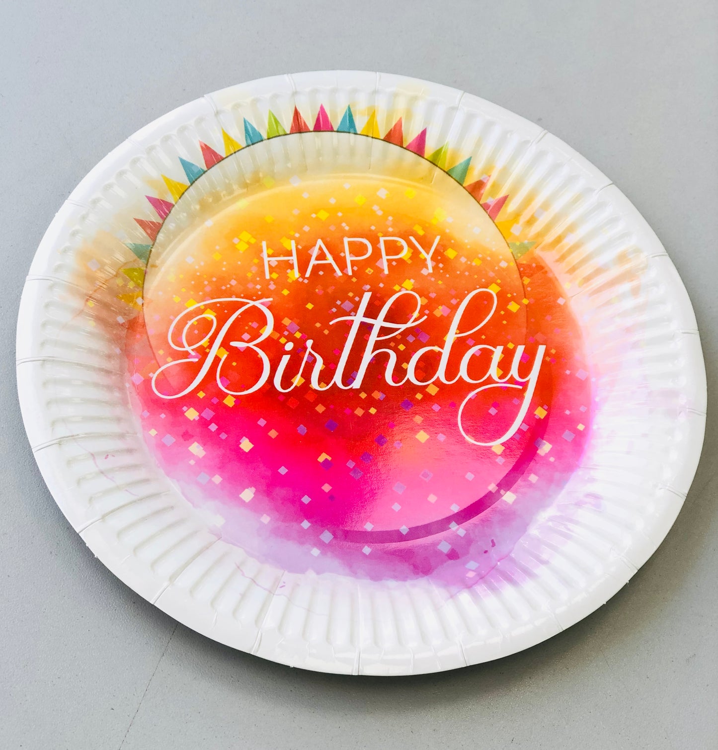 Cardboard plates for Christmas