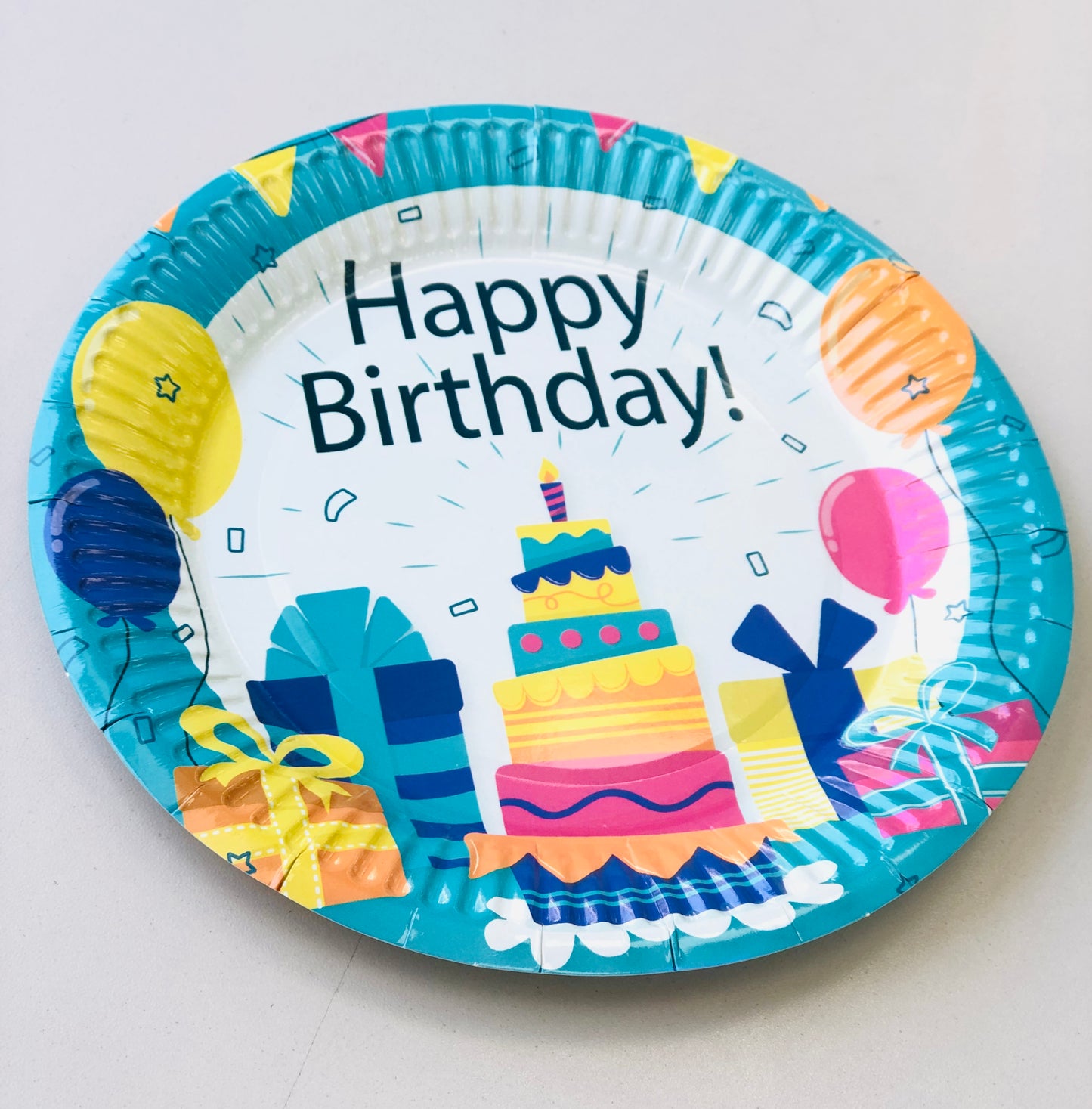 Cardboard plates for Christmas