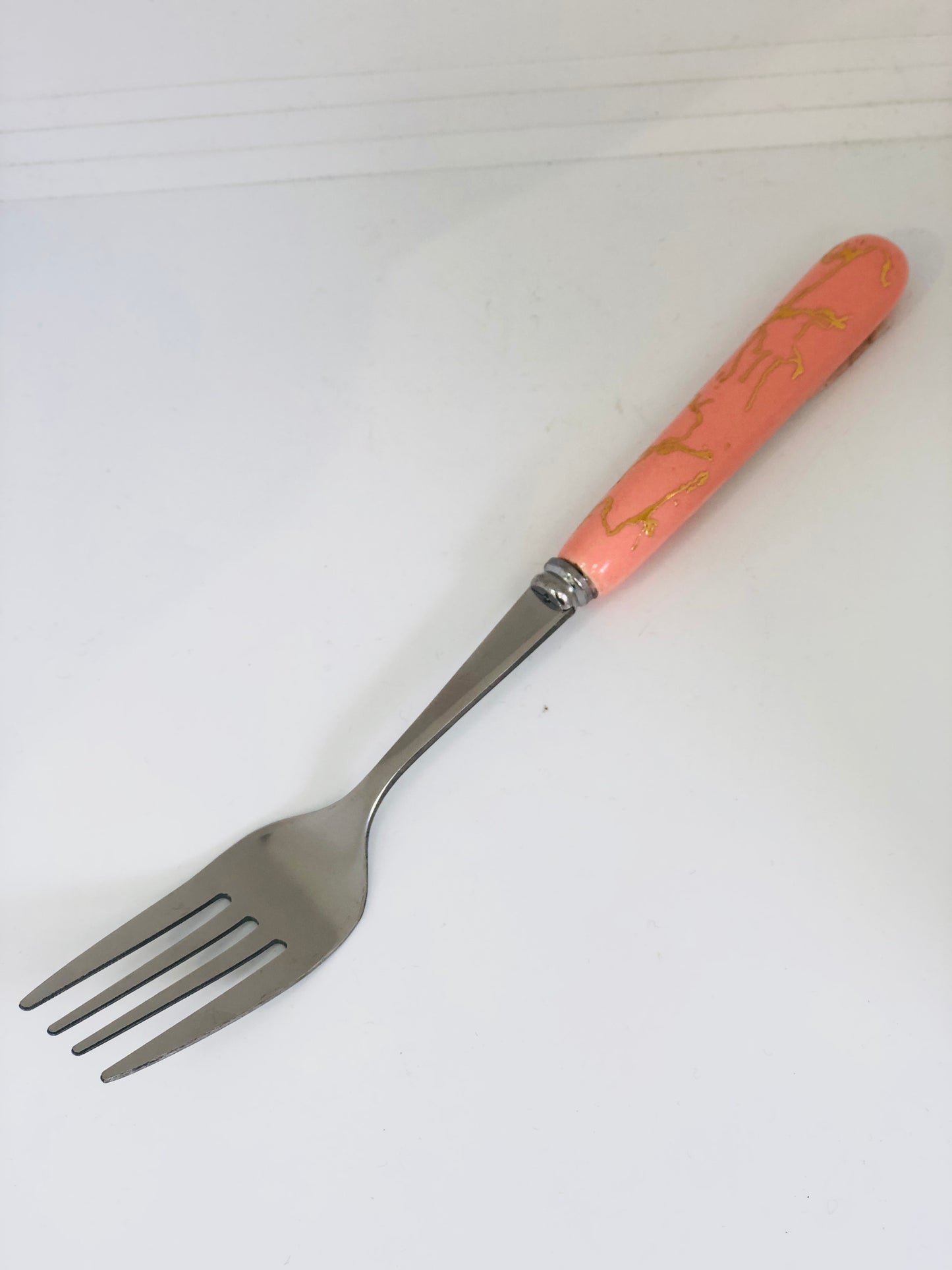 Decorative ceramic fork