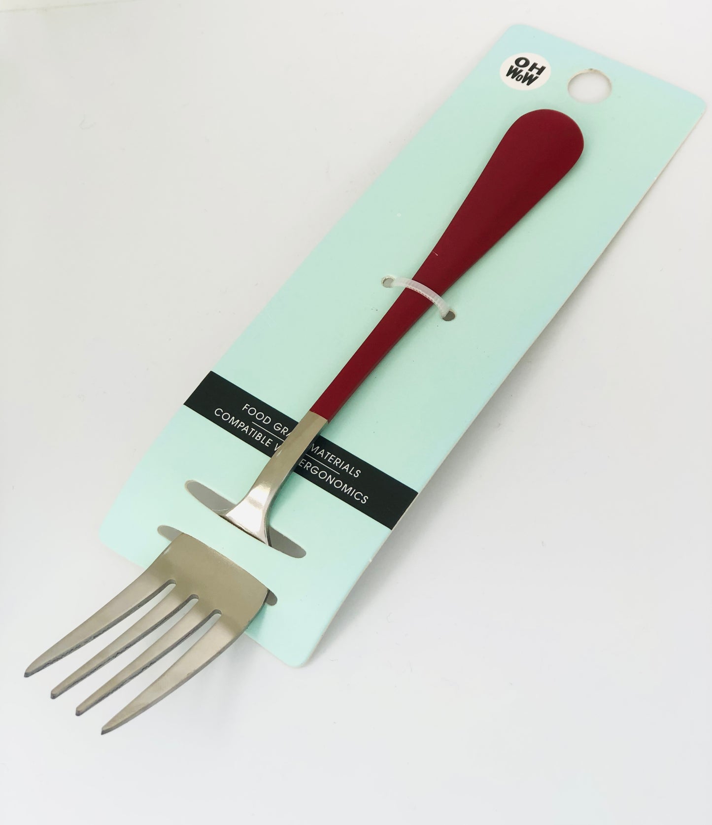 Red stainless spoons