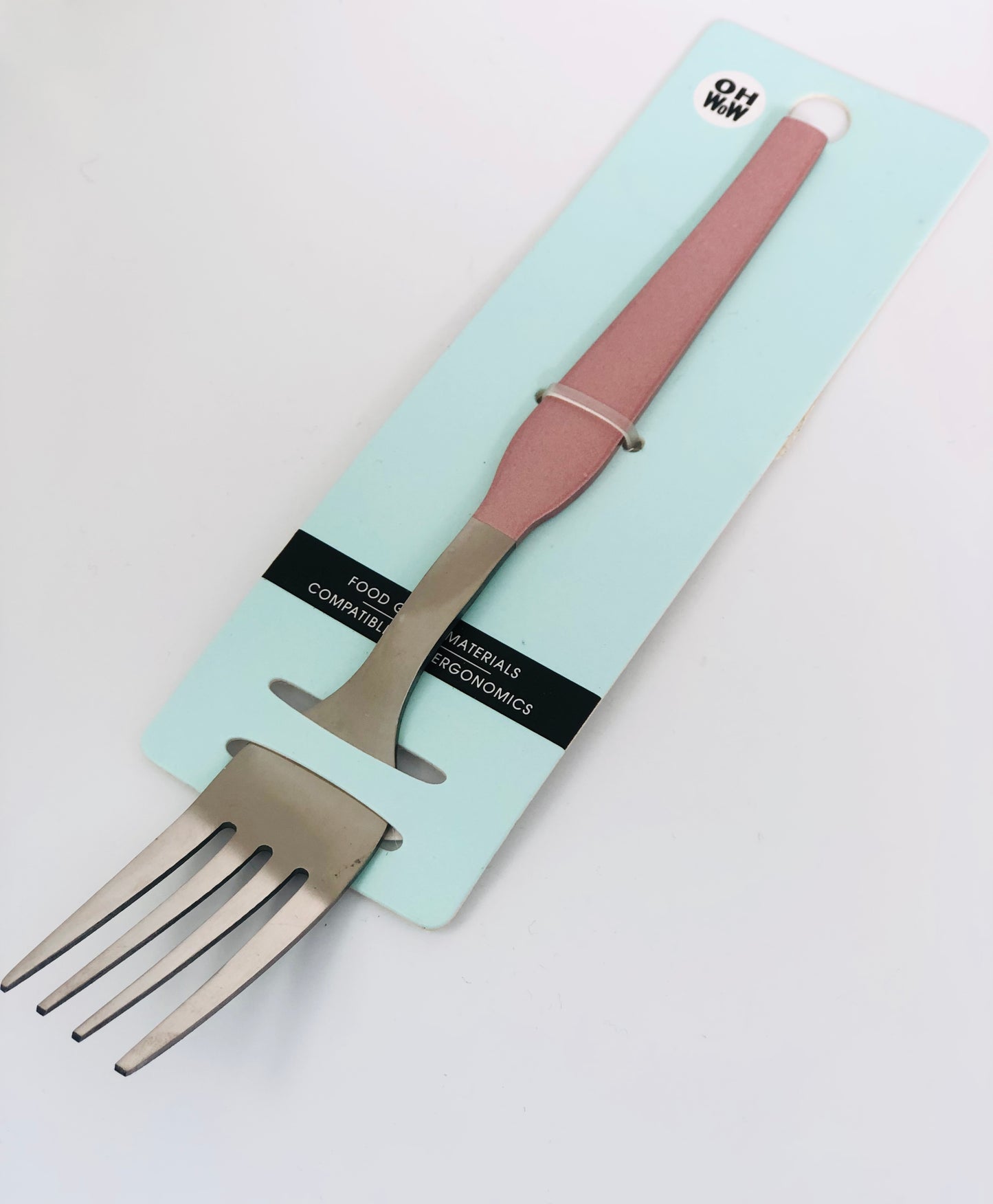 Pink stainless spoons